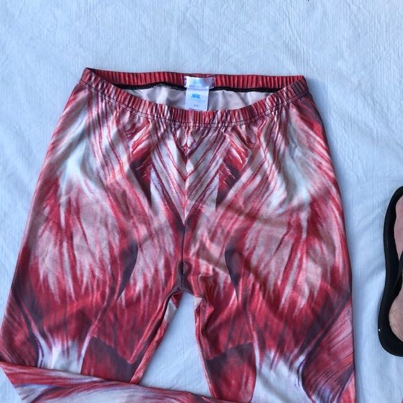 3/$15 Lotus Leggings in sunset - Picture 3 of 7